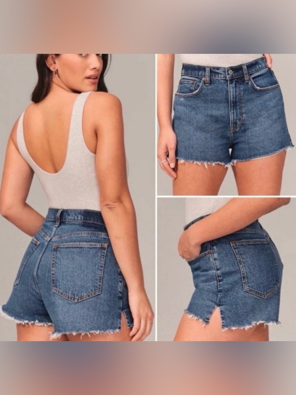 Abercrombie & Fitch The High Rise Mom Short